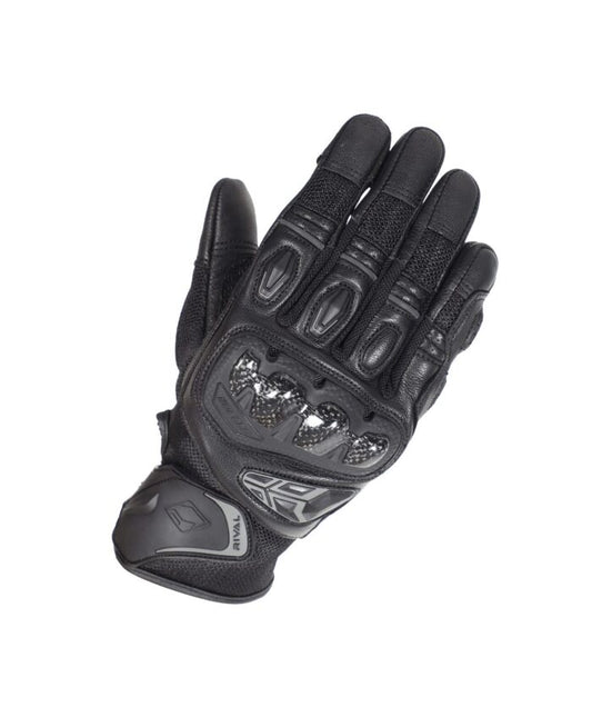 SOLACE Rival Black Gloves Riding Gears