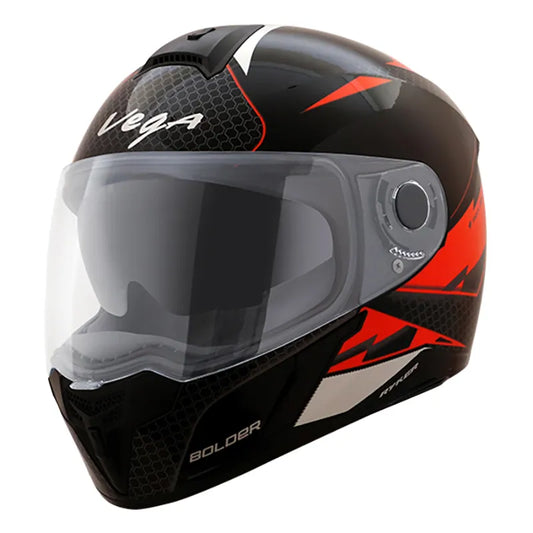 VEGA Ryker Bolder Black Orange Full Face Helmet