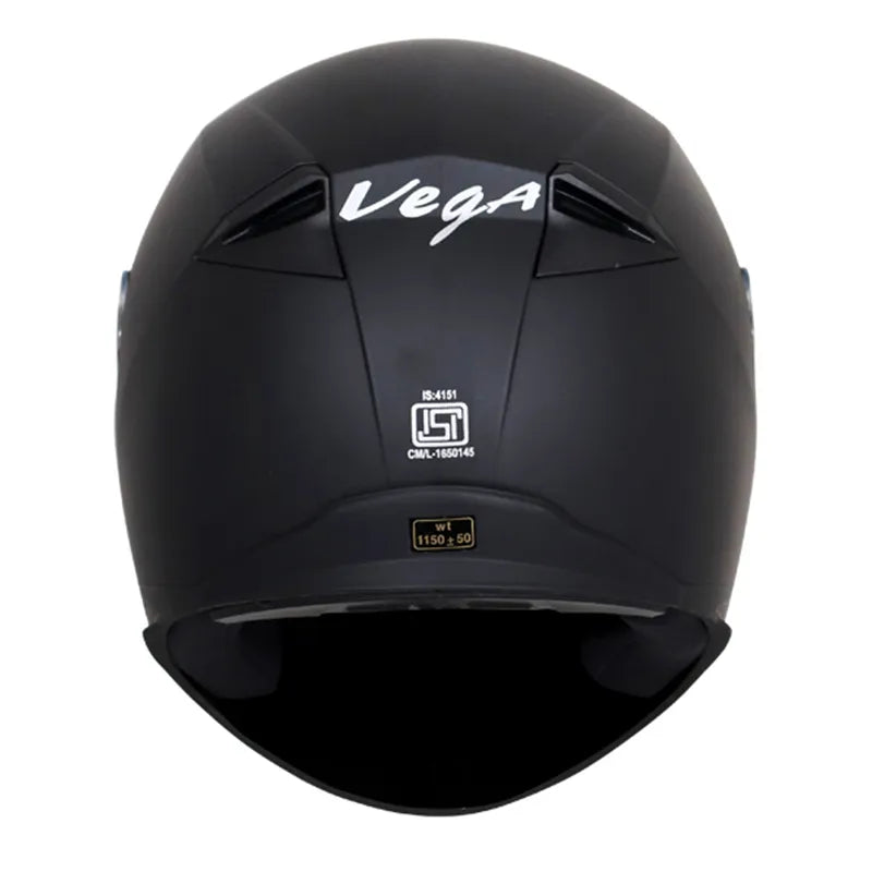 VEGA Ryker Dx Black Full Face Helmet