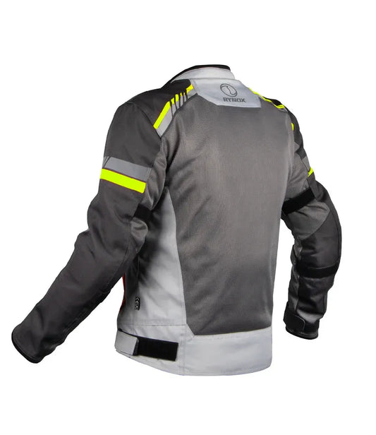 Rynox Air GT 4 Jacket Fluoro Gray Riding Gears