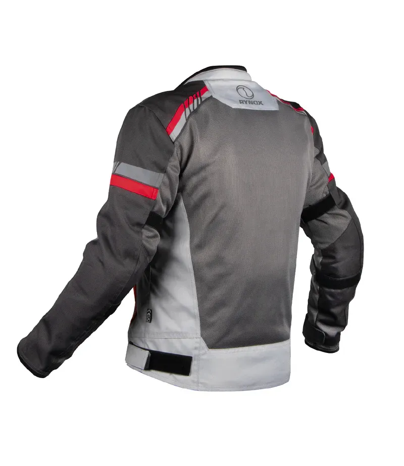 Rynox Air GT 4 Jacket Red Grey Riding gears