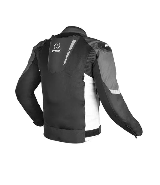 Rynox Delta GT Jacket Black Grey Riding Gears