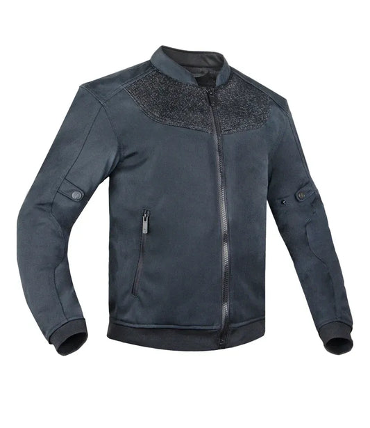 Rynox Downtown Pro Motorcycle Jacket Midnight Black Riding Gears