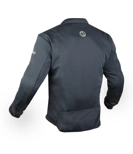 Rynox Downtown Pro Motorcycle Jacket Midnight Black Riding Gears