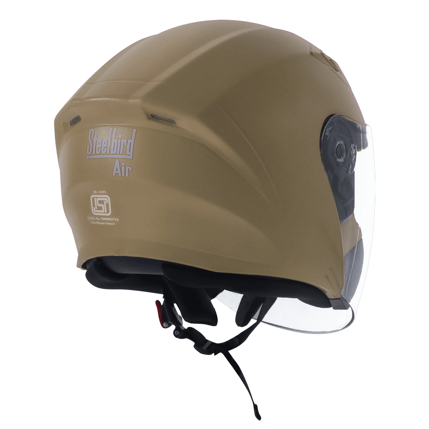 STEELBIRD Sba 17 Rdx Dashing Desert Storm Half Face Helmet