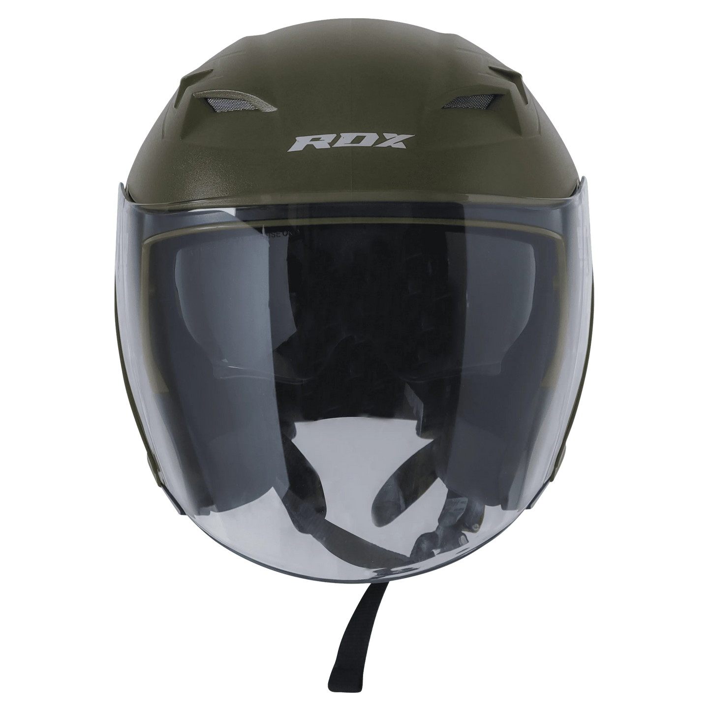 STEELBIRD Sba 17 Rdx Dashing Battle Green Half Face Helmet