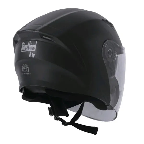 STEELBIRD Sba 17 Rdx Dashing Black Full Face Helmet