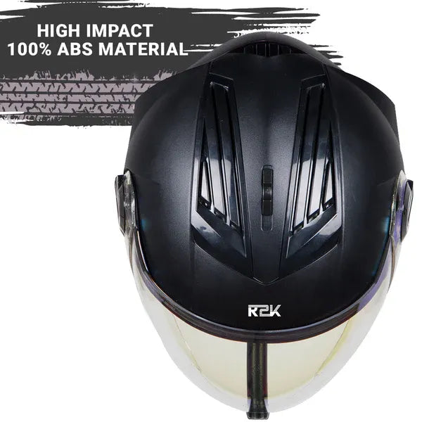 STEELBIRD Sba 3 R2K Classic Black Full Face Helmet