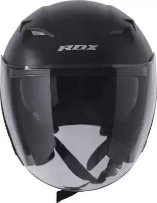 STEELBIRD Sba 17 Black Half Face Helmet