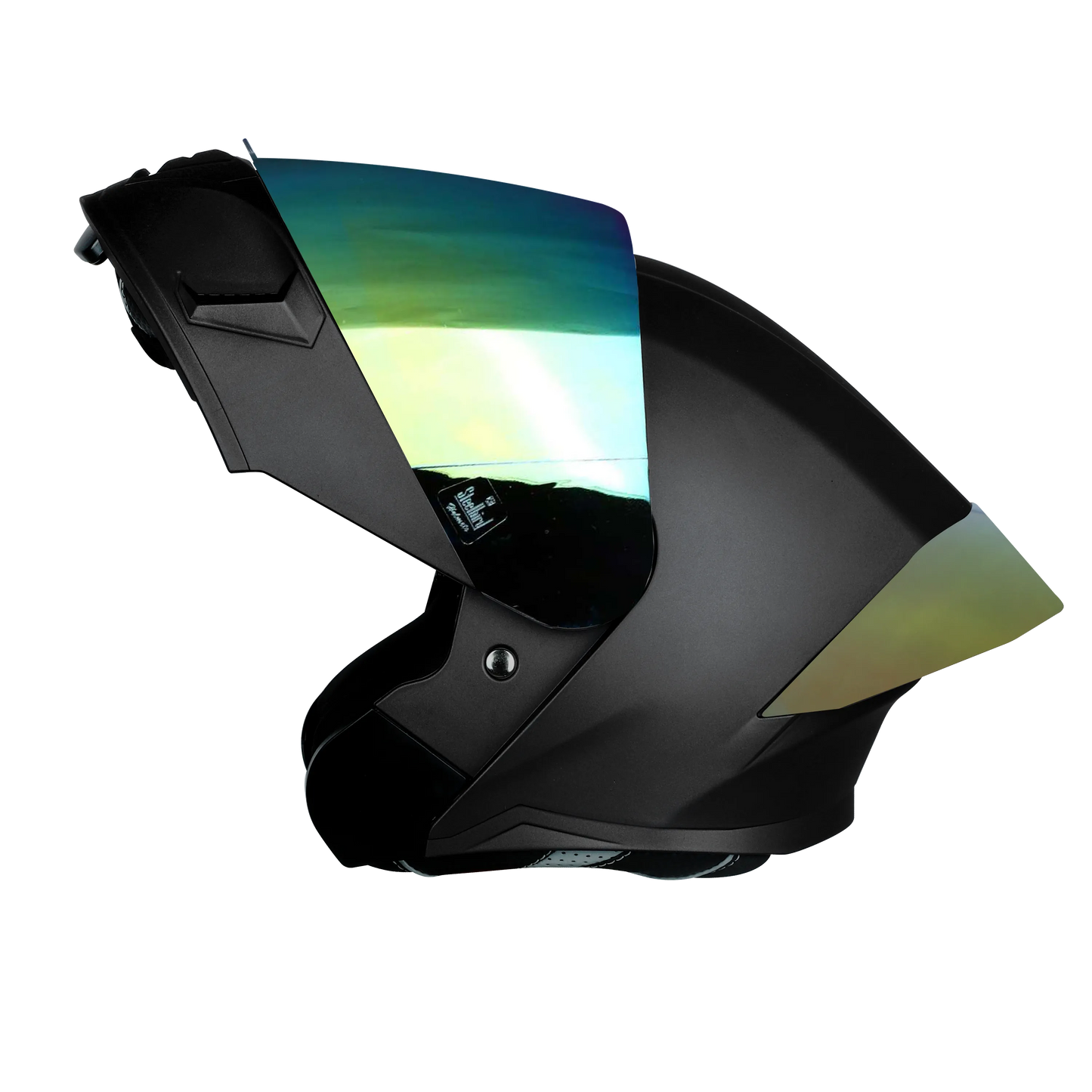 STEELBIRD Sba 20 Glossy Black Full Face Helmet