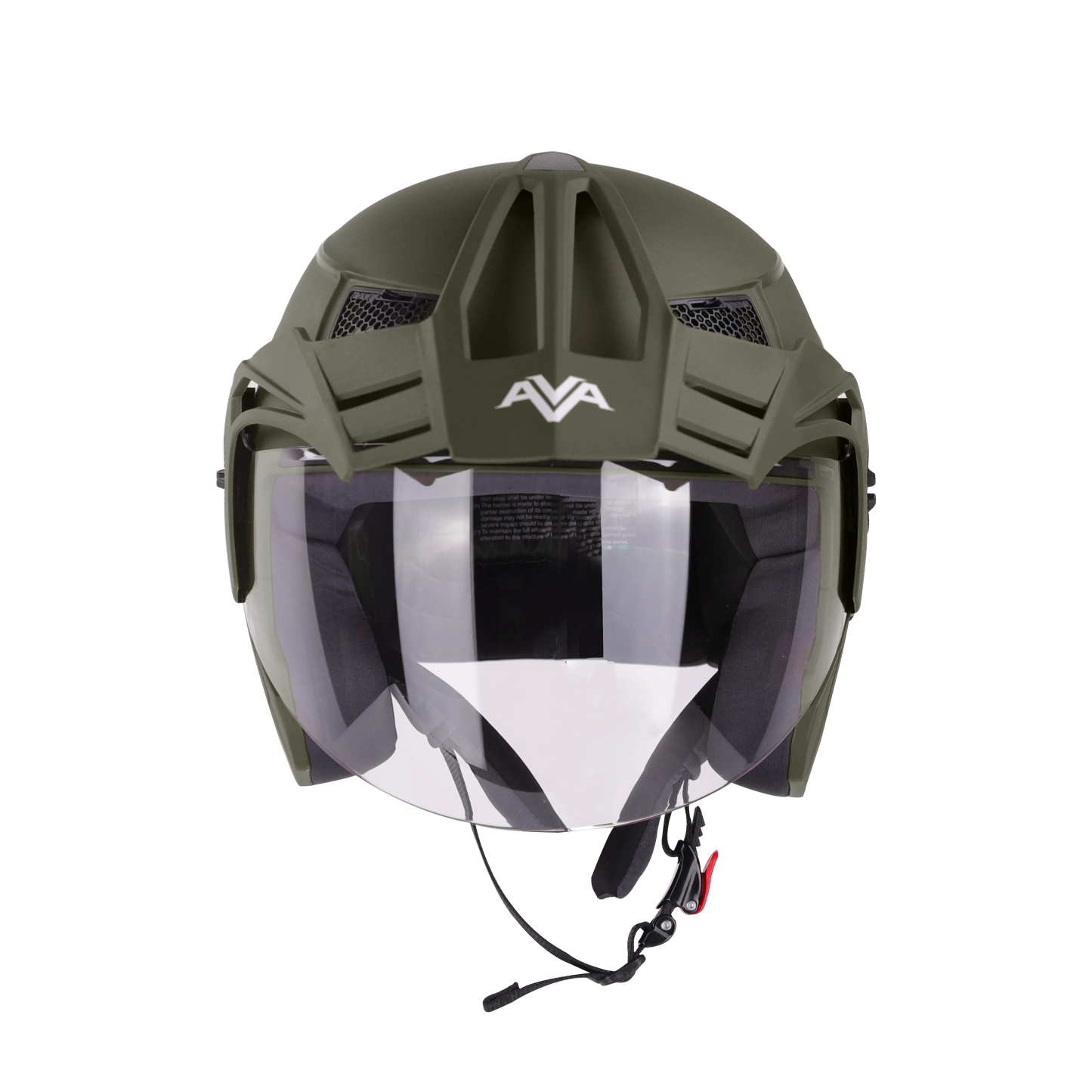 STEELBIRD Sbh 23 Ava Dashing B Green Pcap 600Mm C V Half Face Helmet
