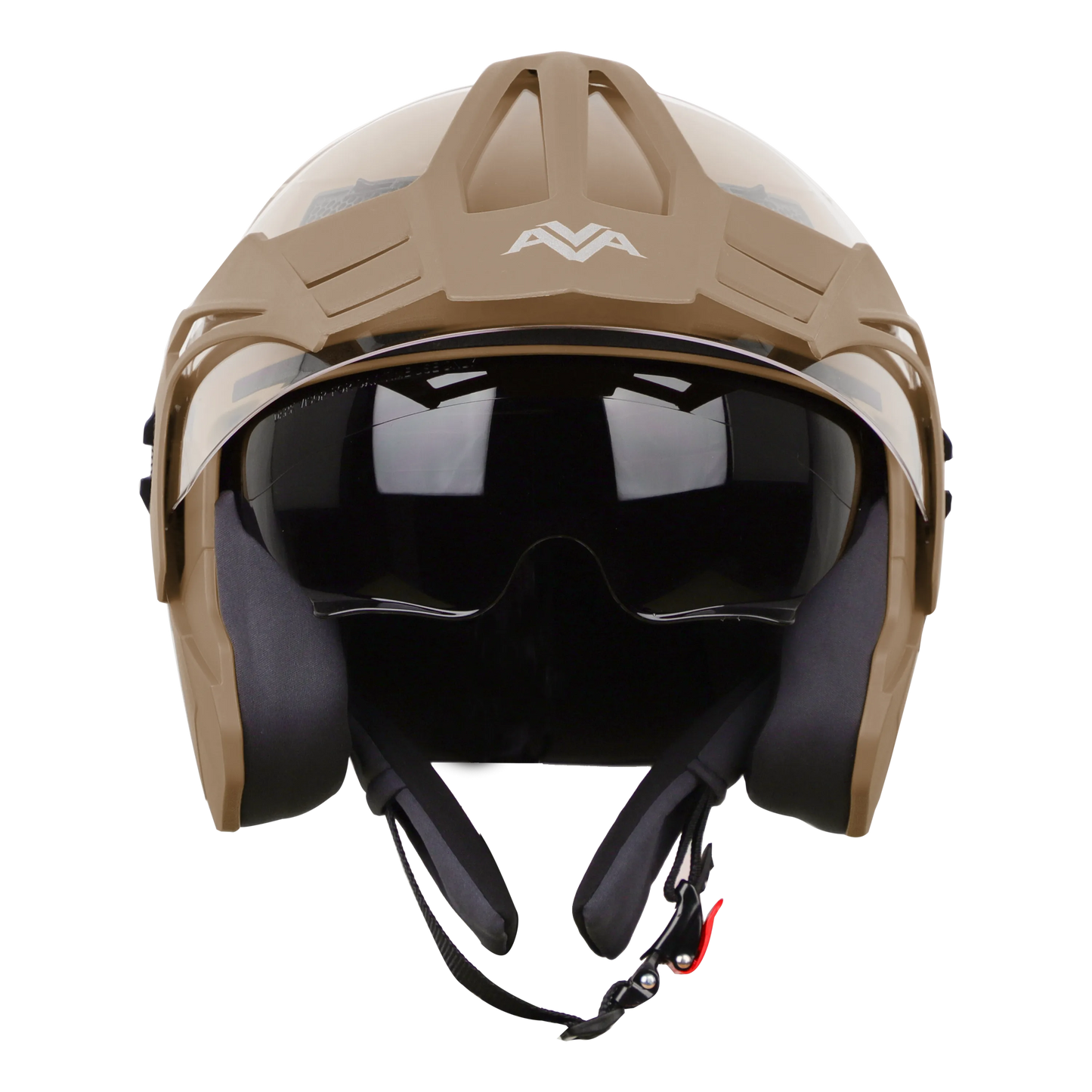 STEELBIRD Sbh 23Avadashing Desert Stormp Cap Half Face Helmet