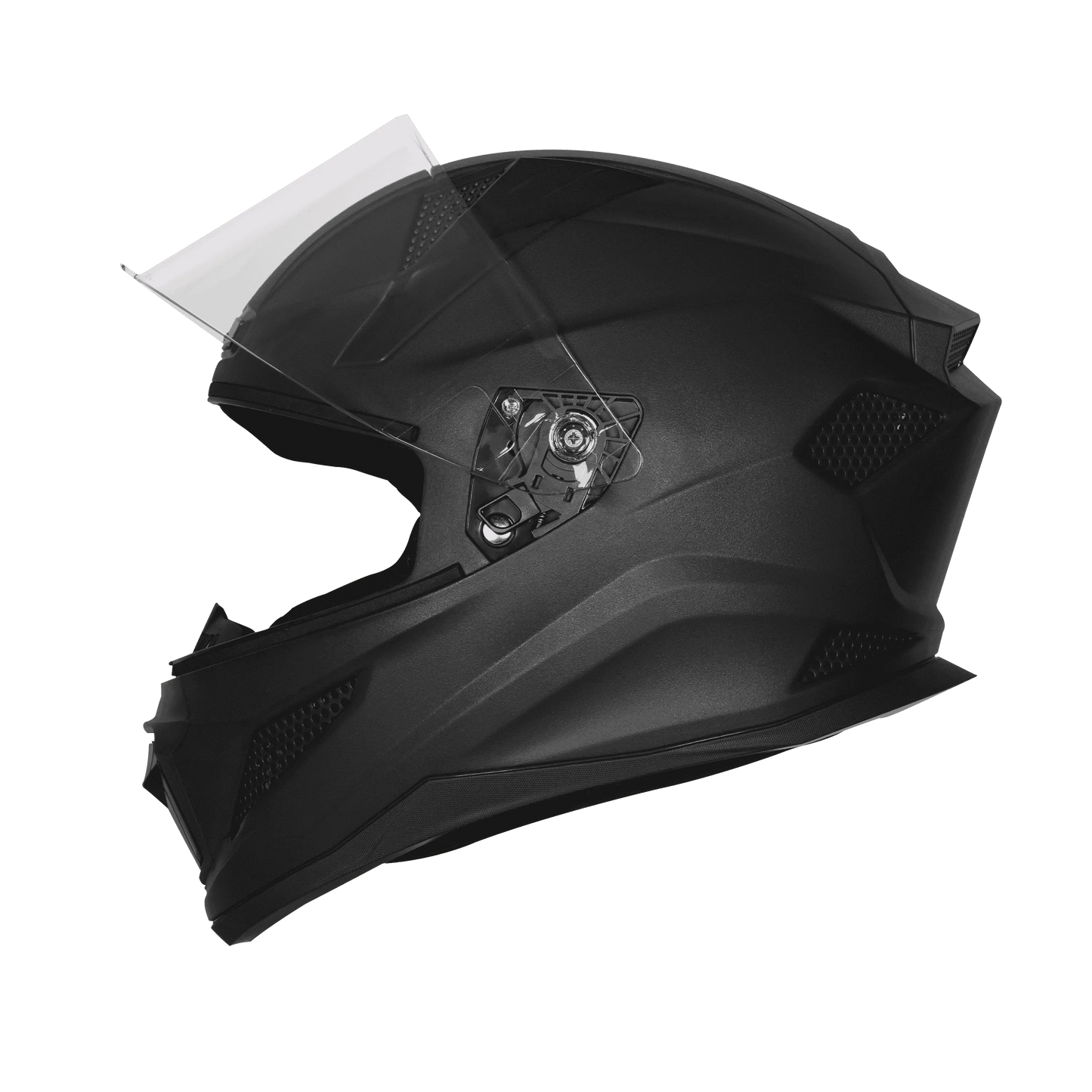 STEELBIRD Sbh 25 Sv Sharp Dashing Black Md Full Face Helmet