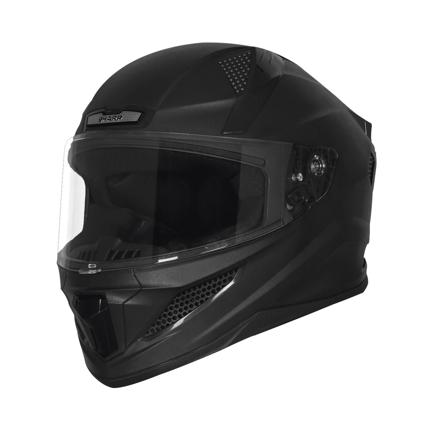 STEELBIRD Sbh 25 Sv Sharp Dashing Black Md Full Face Helmet