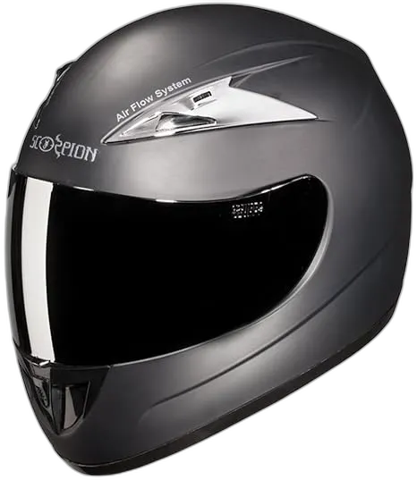 STUDDS Scorpion Matt Black Full Face Helmet