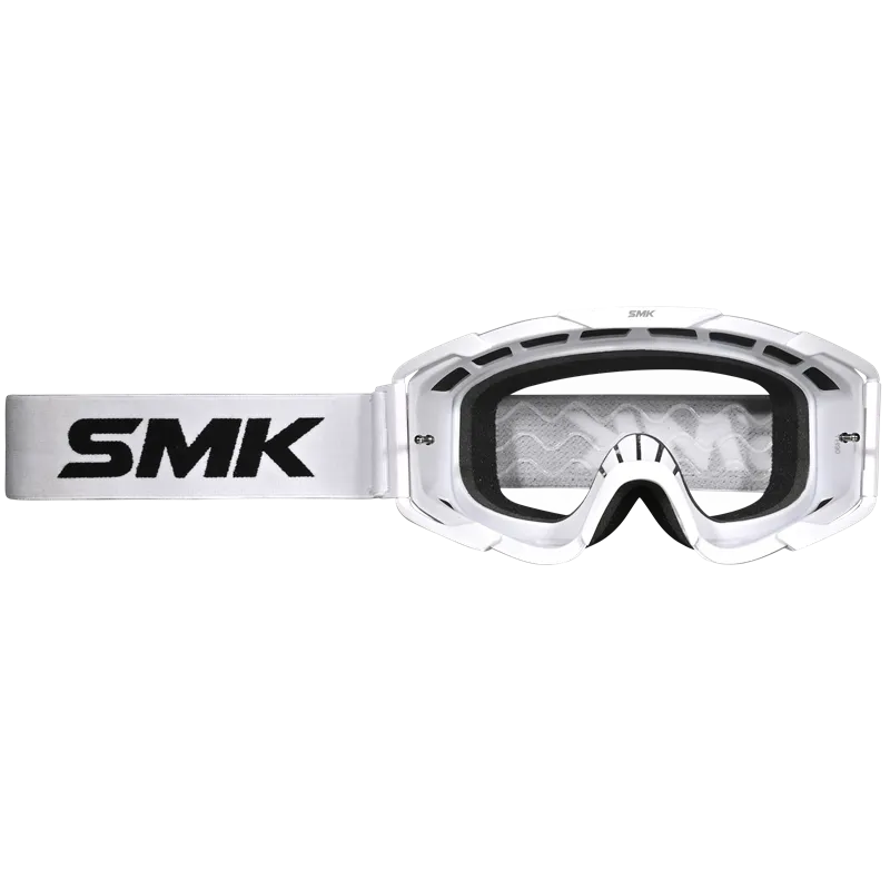 Smk Goggles Clear lens Gray Riding gears