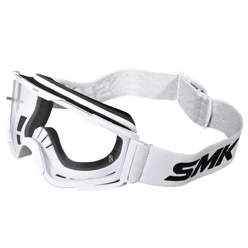 Smk Goggles Clear lens Gray Riding gears