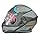 SMK Gullwing Tekker Ma265 Matt Black Grey Blue Full Face Helmet