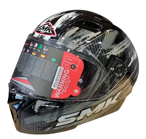 Smk Stellar Gl266 Full Face Helmet