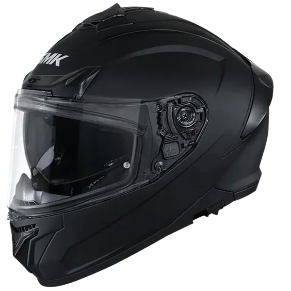 SMK Typhoon Matt Blackma200 Full Face Helmet
