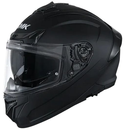 SMK Typhoon Matt Blackma200 Full Face Helmet