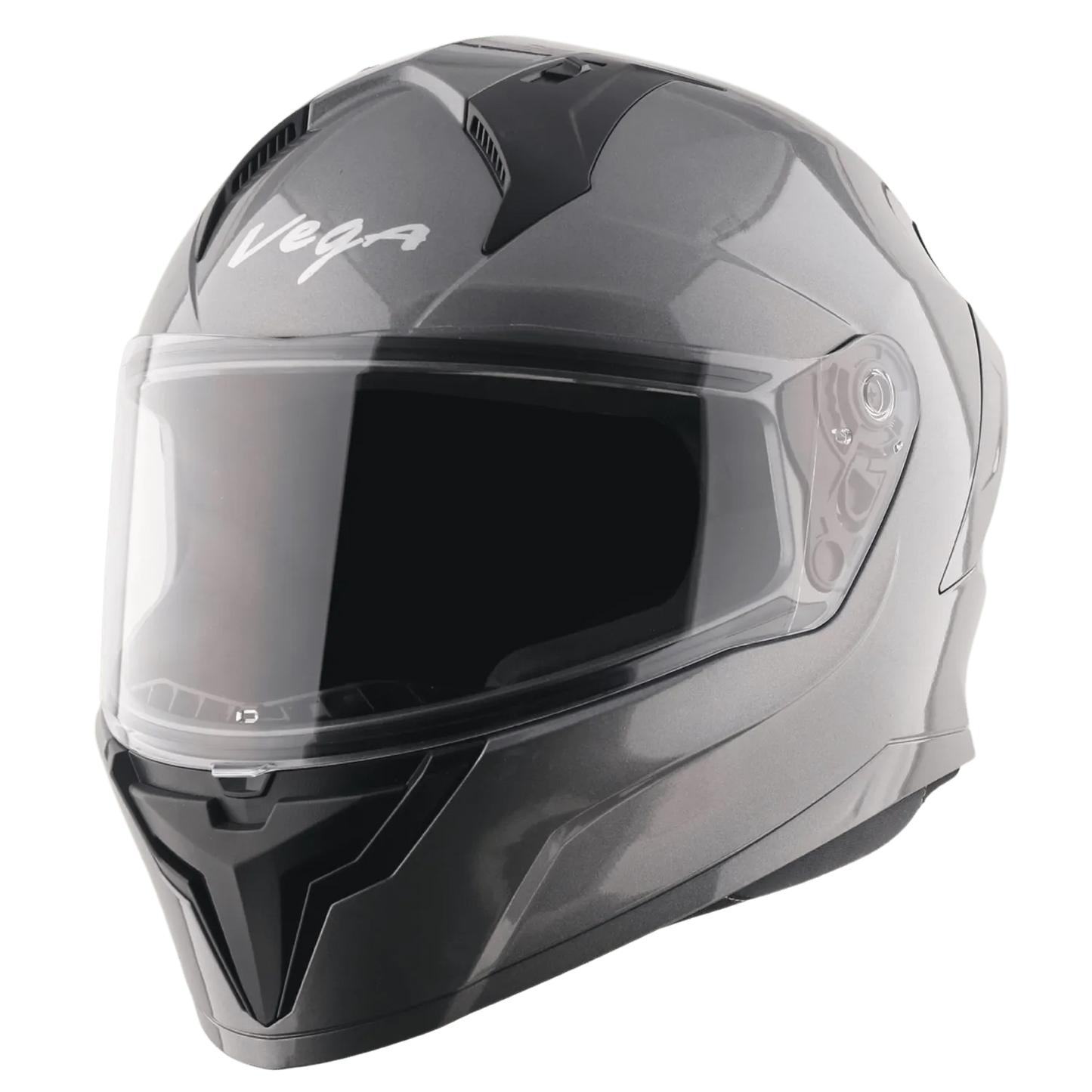 VEGA Sonic Dx Solid Athena Grey Full Face Helmet