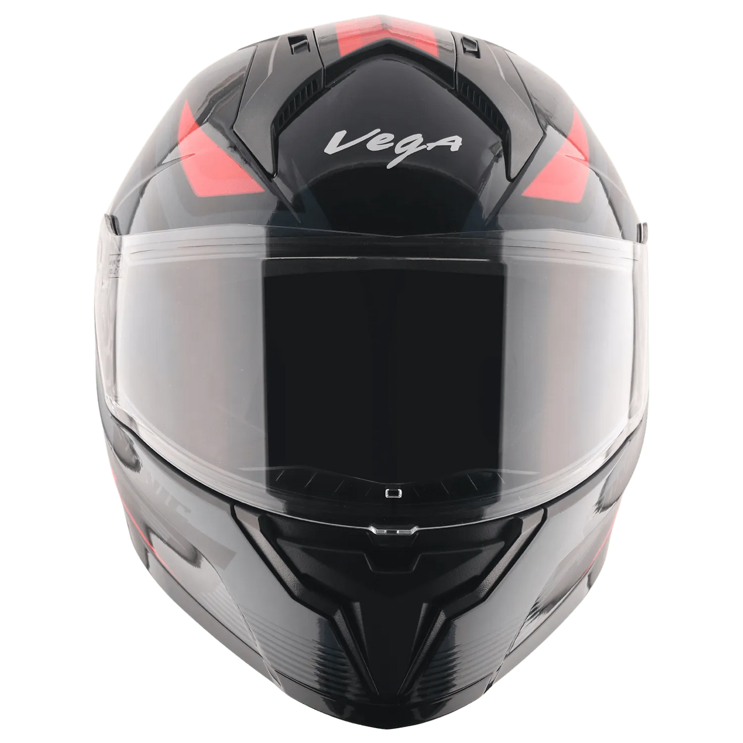 VEGA Sonic Dx Trigger Black Red Full Face Helmet