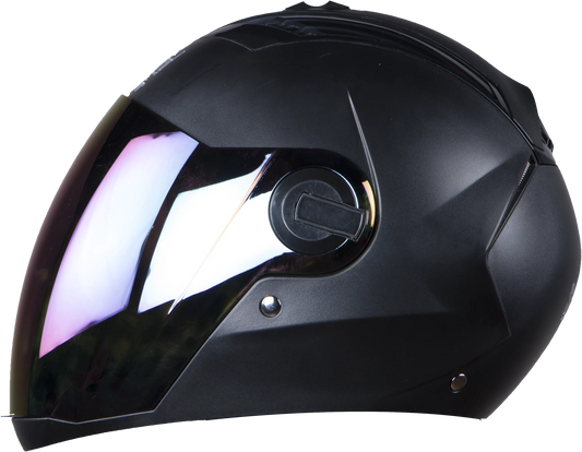 STEELBIRD Sba 2 Dashing Black Full Face Helmet