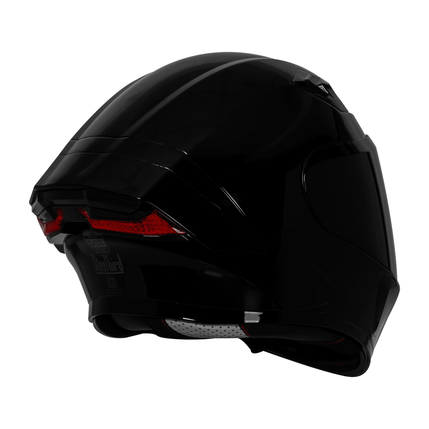 Steelbird Sba 11 Tornado Matt Black Full Face Helmet