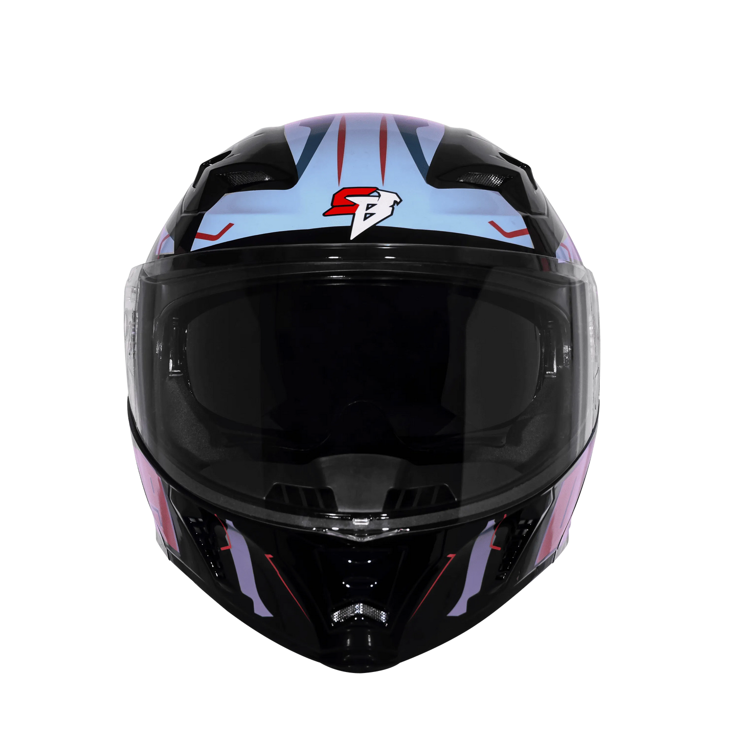 Steelbird Sba 20 09 Black Mettalic Bronze Flip Up Helmet