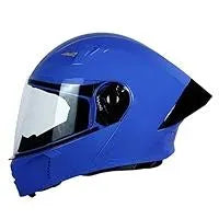 STEELBIRD Sba 20 Iss Mat Ign Blue Full Face Helmet