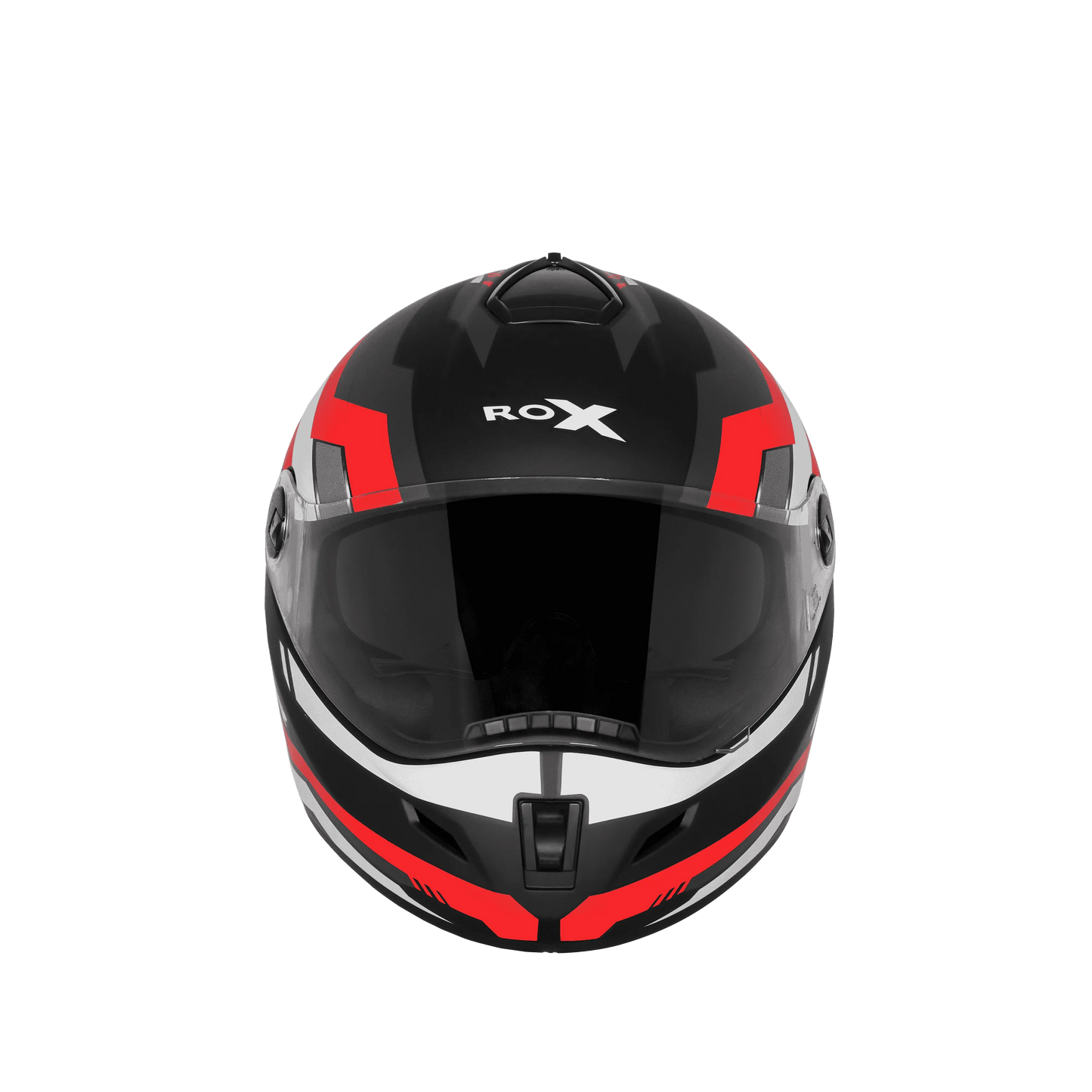 Steelbird Sbh-34 Rf Cyber Black Red Full Face Helmet