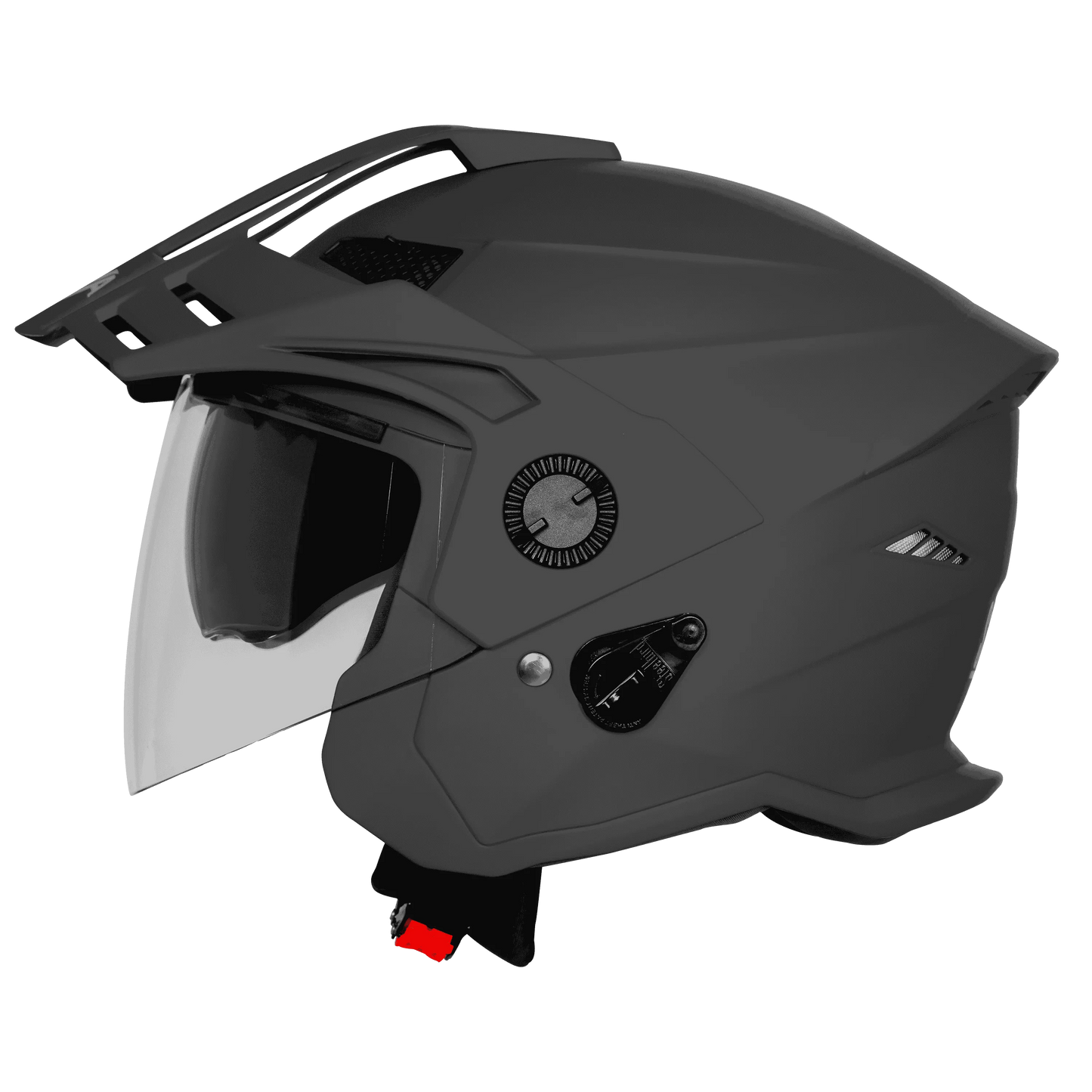 steelbird Sbh 23 Ava Dashing Honda Grey Half Face helmet