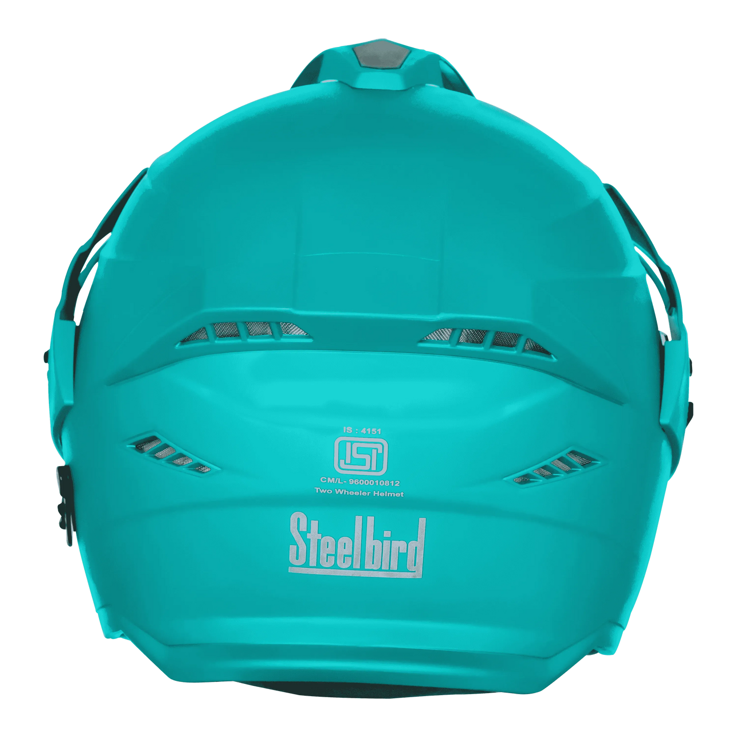 Steelbird Sbh 23 Ava dashing Jazz Blue Half Face Helmet