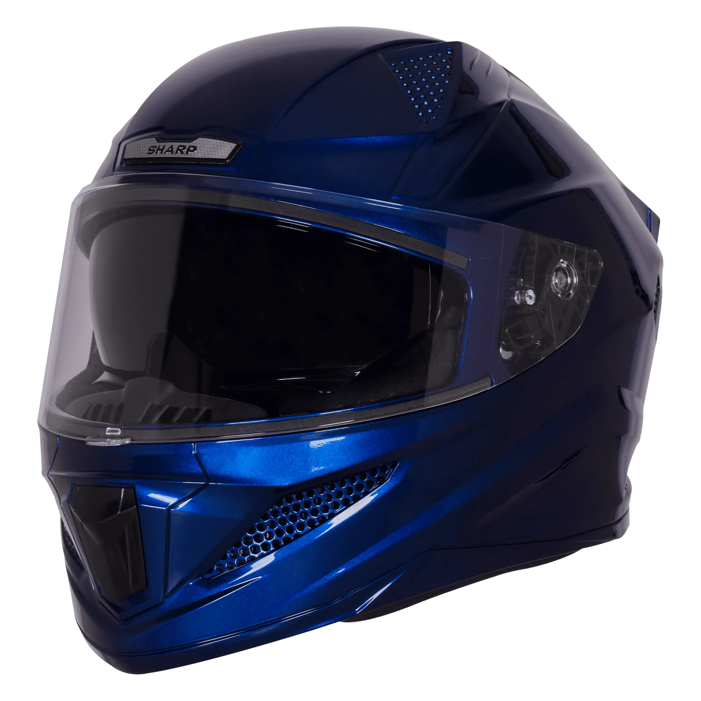 Steelbird Sbh 25 Sharp Armada Blue Full Face Helmet