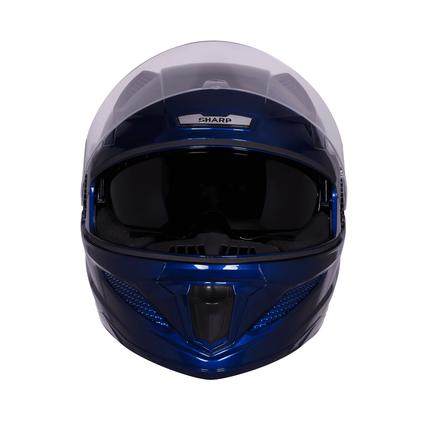 Steelbird Sbh 25 Sharp Armada Blue Full Face Helmet