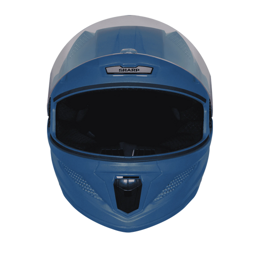 Steelbird Sbh 25 Sharp Honda Blue Full Face Helmet