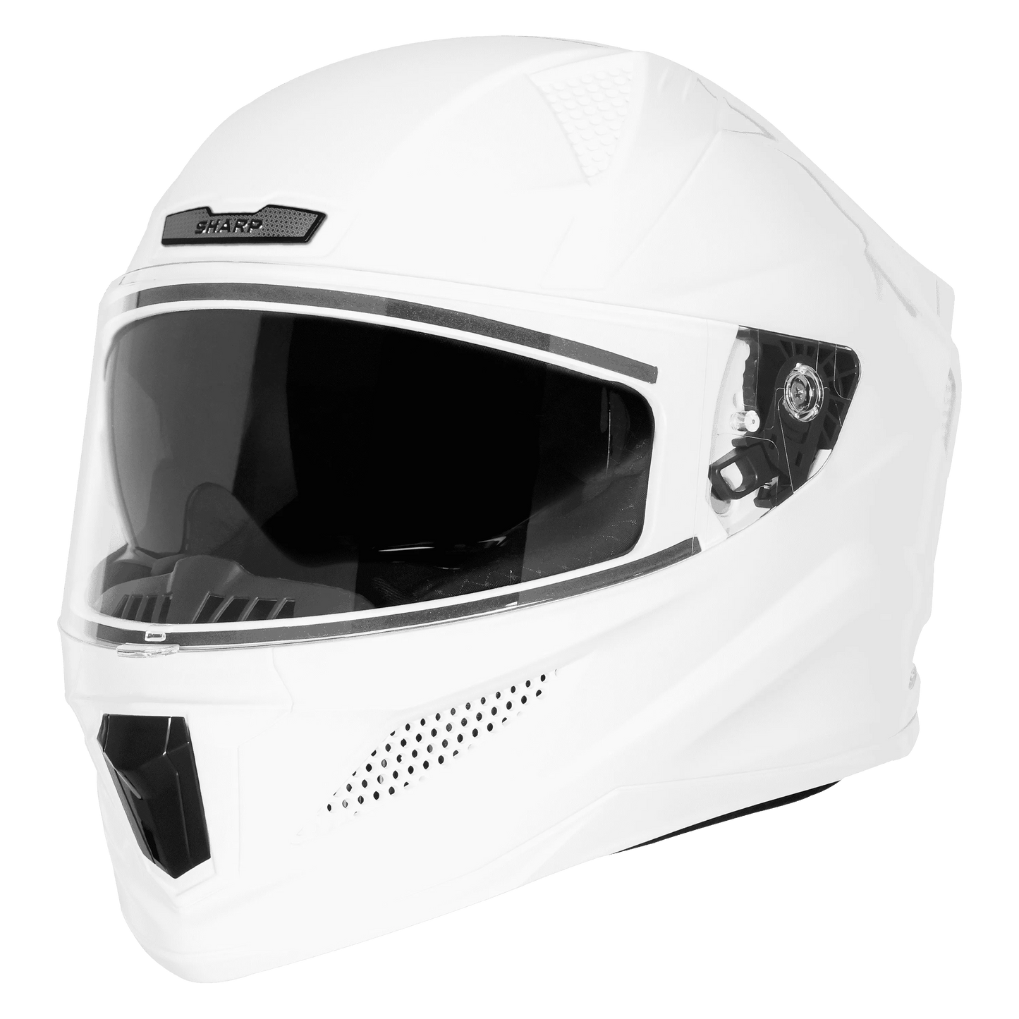Steelbird Sbh 25 Sharp White Full Face Helmet