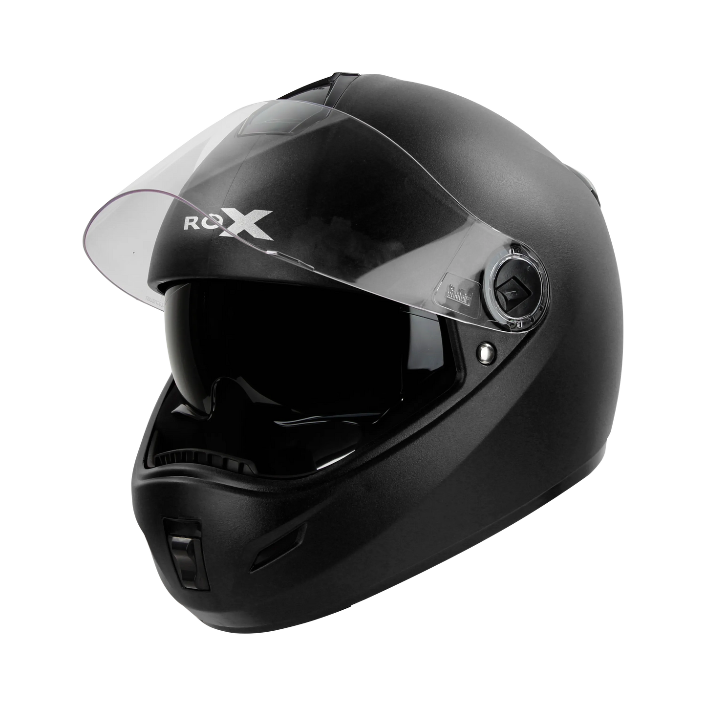 STEELBIRD Sbh 34 Rox Iss Dashing Black Full Face Helmet