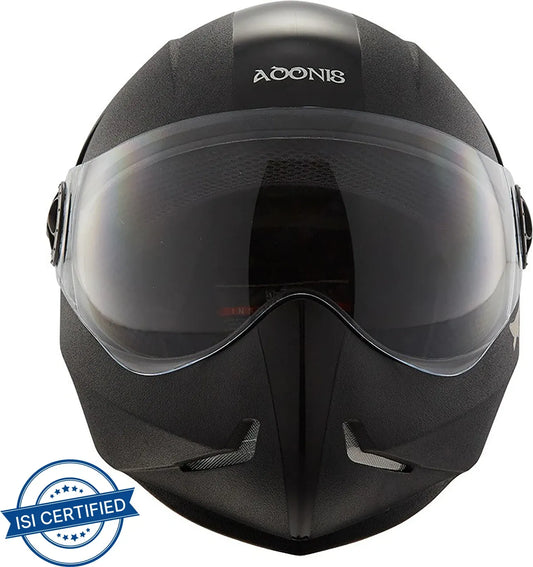 STEELBIRD Sbh 50 Adonis Black Full Face Helmet