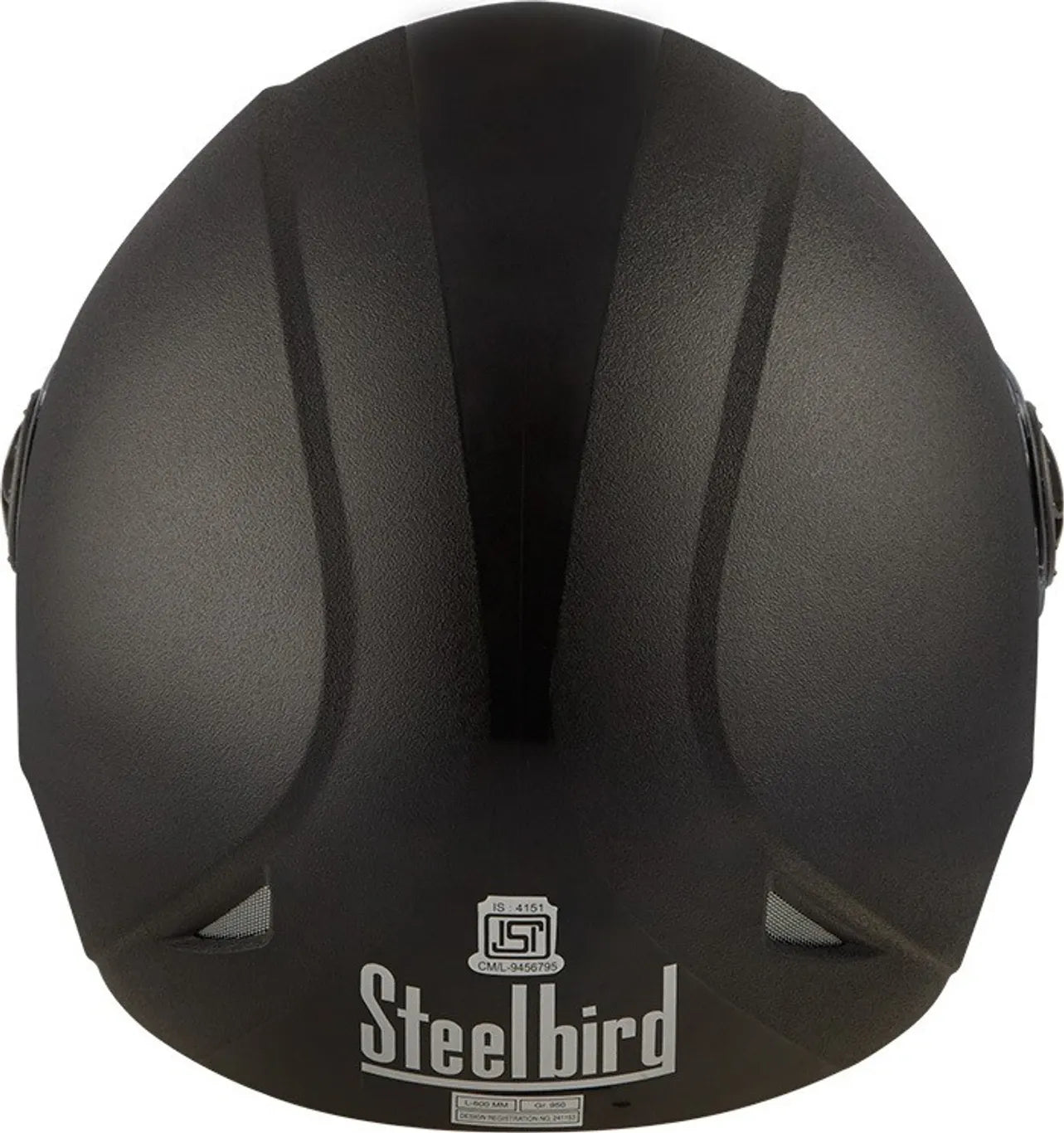 STEELBIRD Sbh 50 Adonis Black Full Face Helmet