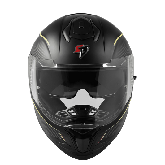 Steelbird Sbh 57 F1 Matt Black Neon Full Face Helmet