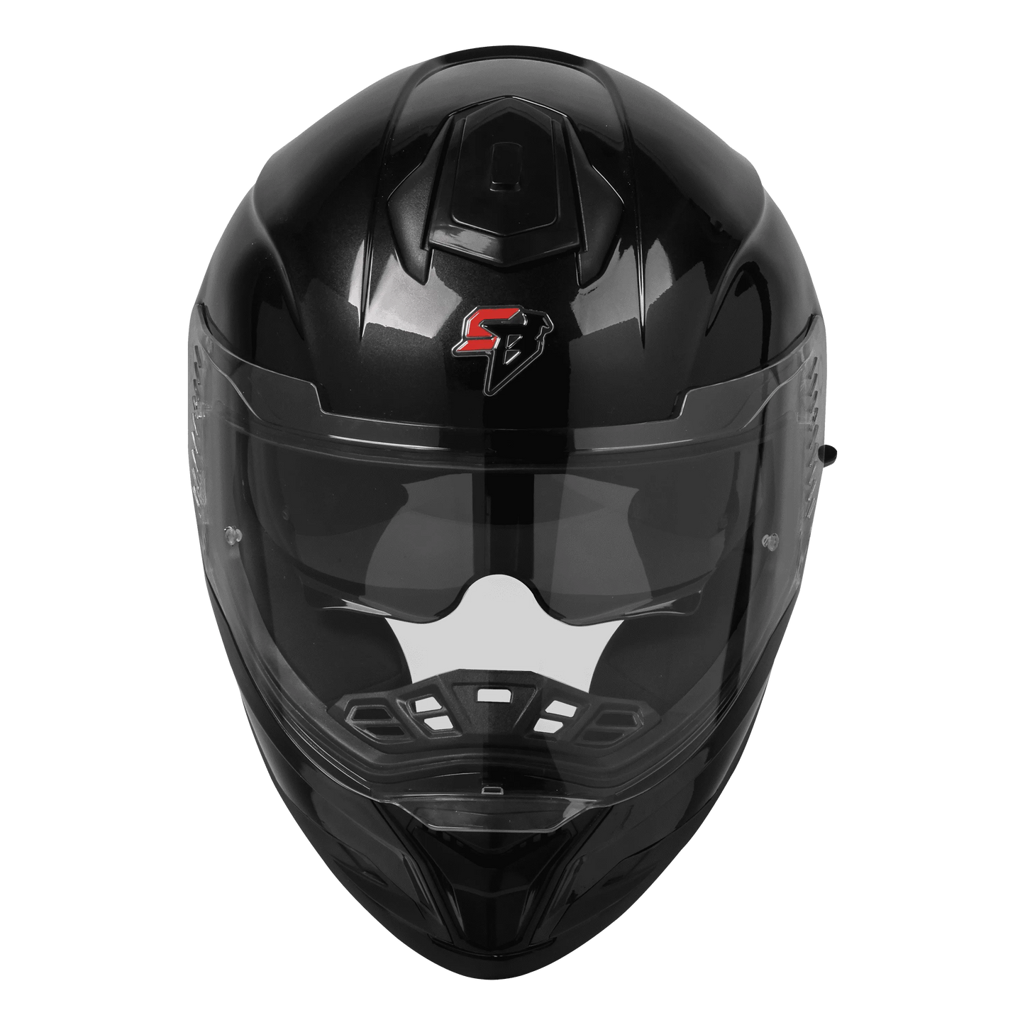 Steelbird Sbh 57 Fighter Matt Black Full Face Helmet