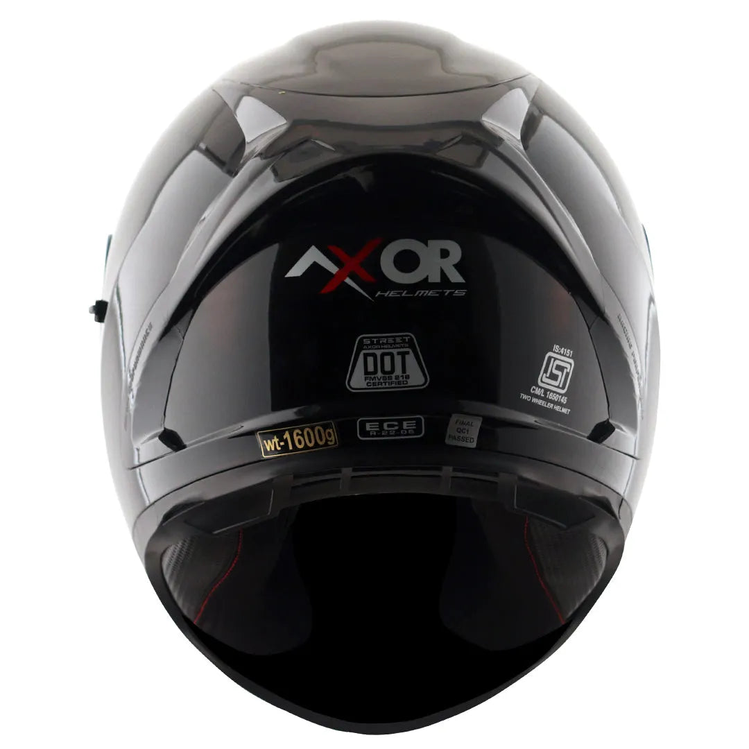 AXOR Street Black Full Face Helmet