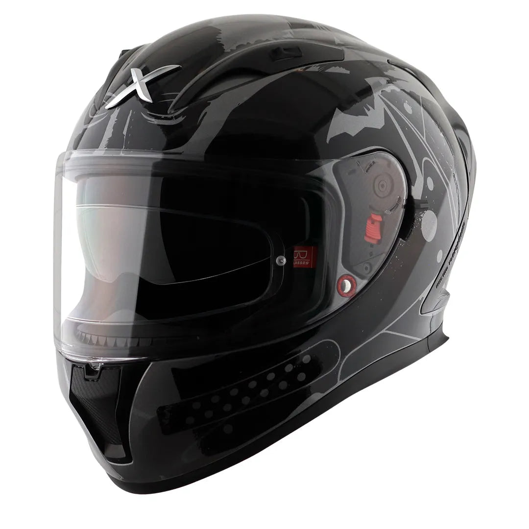 AXOR Street Dc Batman Anthracite Black Full Face Helmet