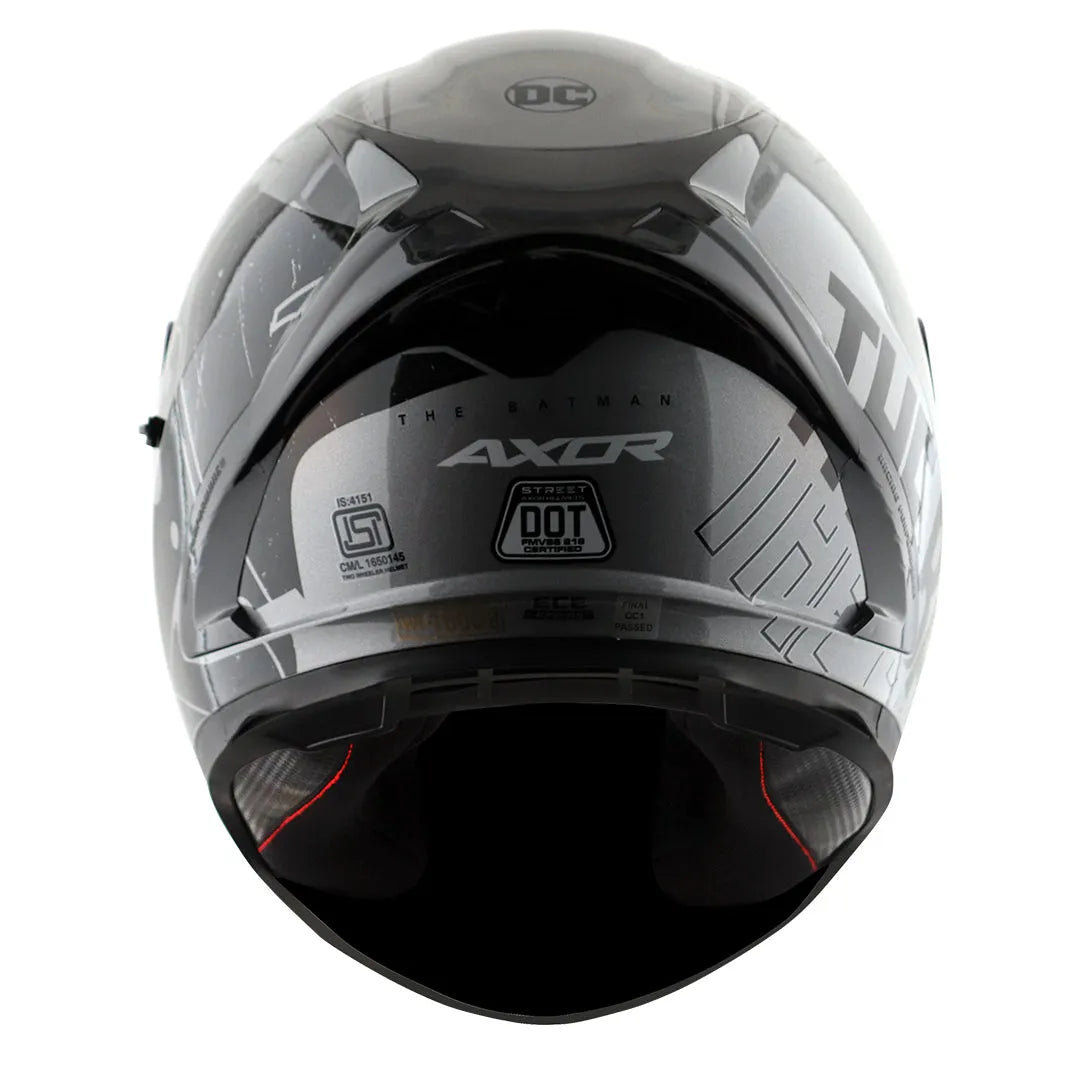 AXOR Street Dc Batman Anthracite Black Full Face Helmet