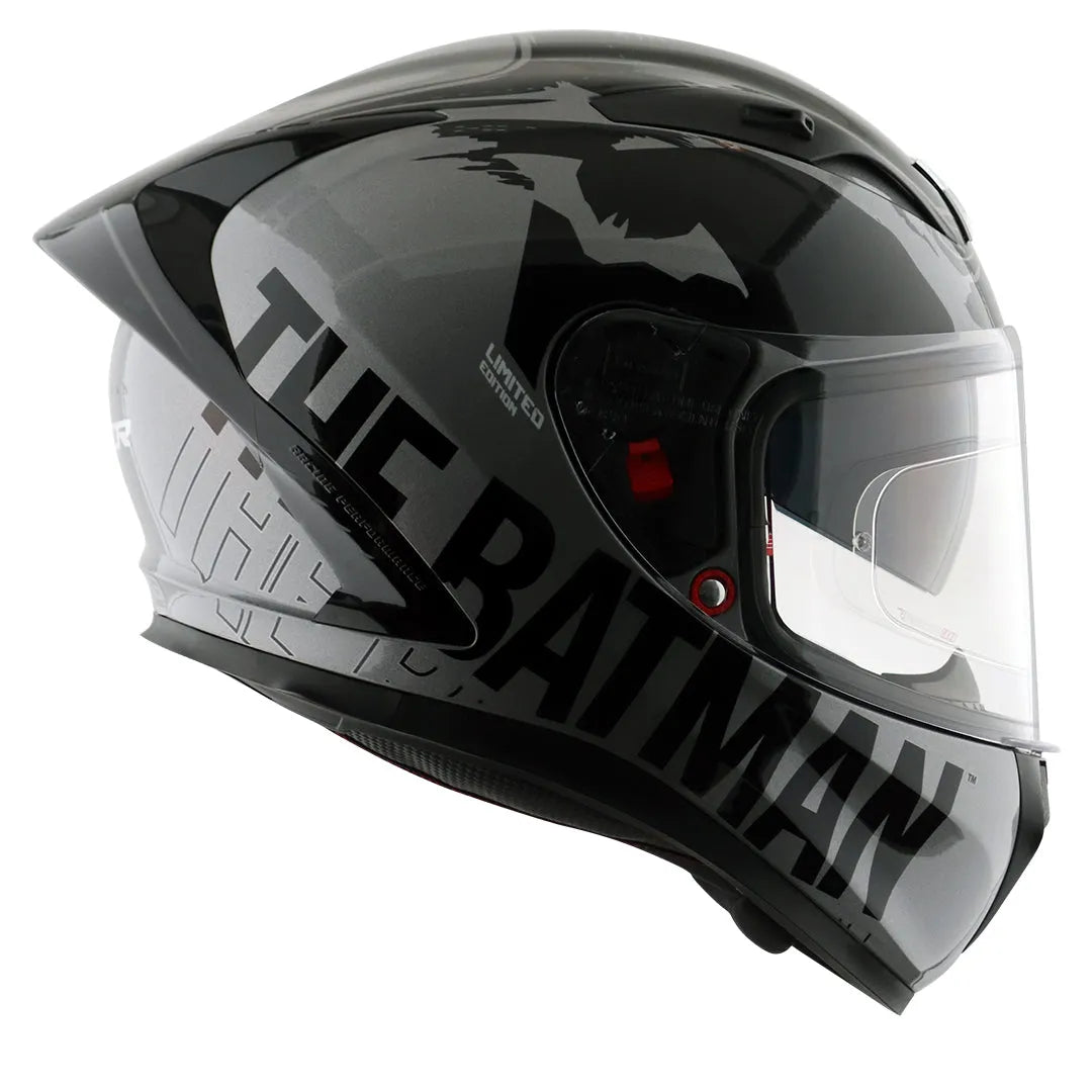 AXOR Street Dc Batman Anthracite Black Full Face Helmet