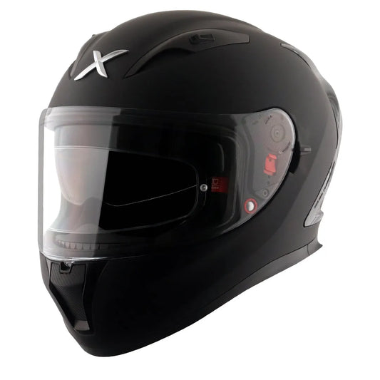 AXOR Street Dull Black Full Face Helmet