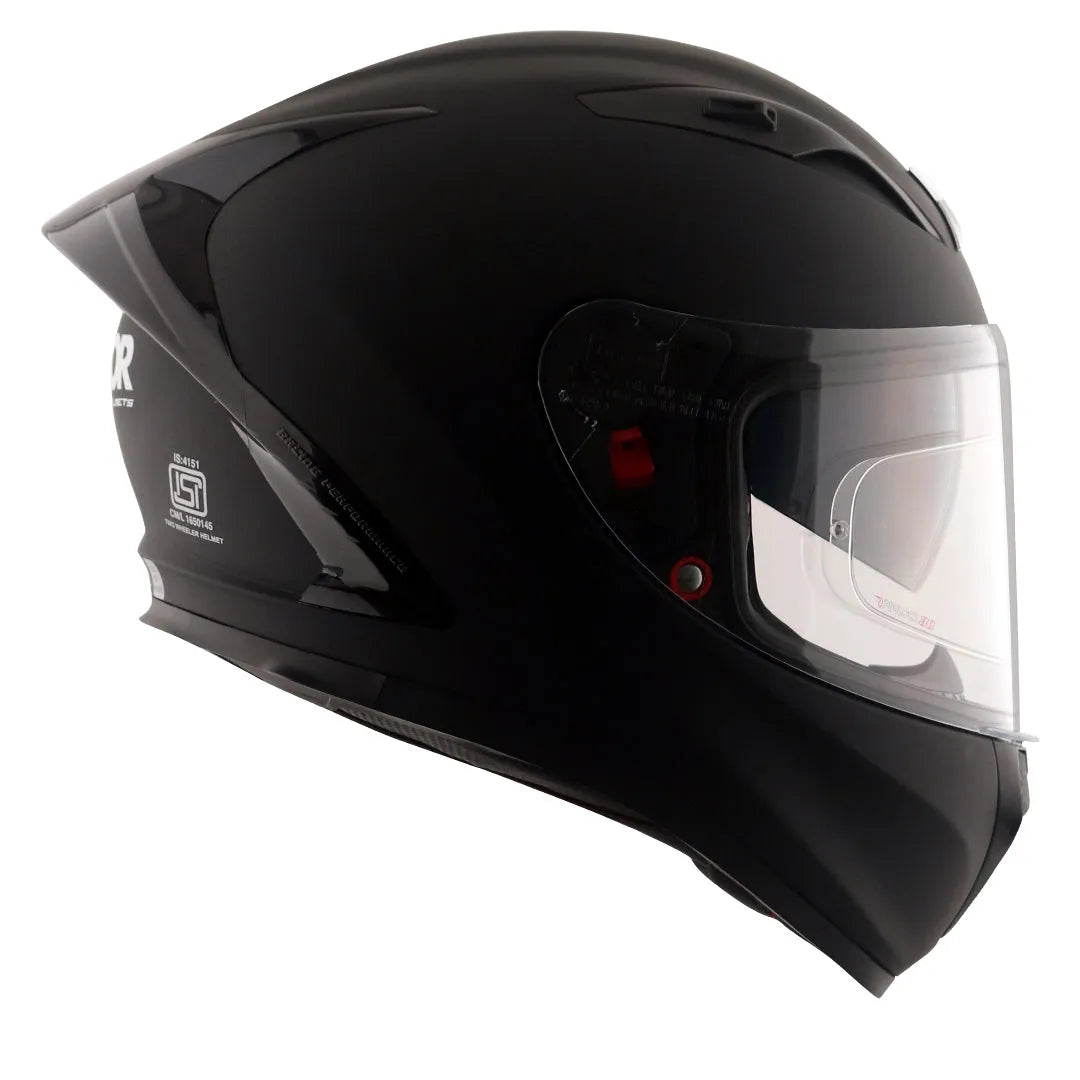 AXOR Street Dull Black Full Face Helmet