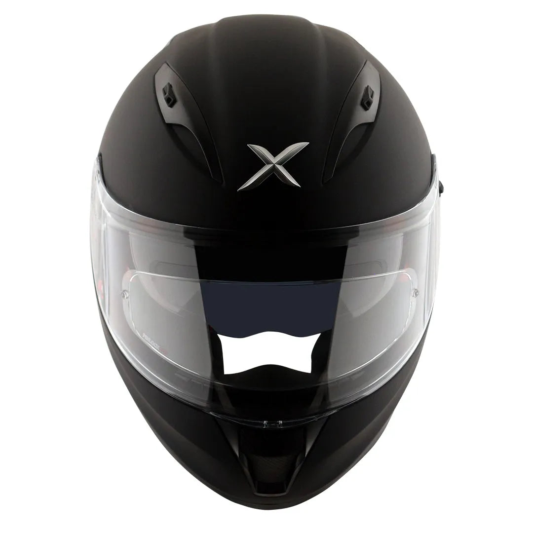 AXOR Street Dull Black Full Face Helmet